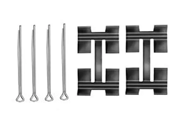 комплект принадлежности, дискови накладки TRW                 