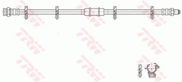 спирачен маркуч TRW                 