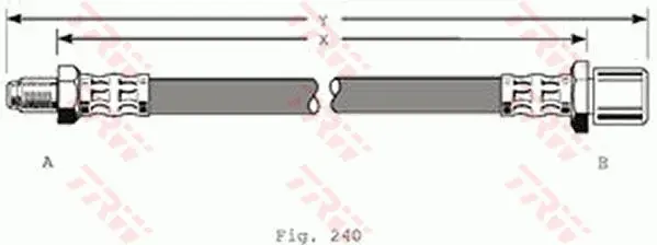 спирачен маркуч TRW                 