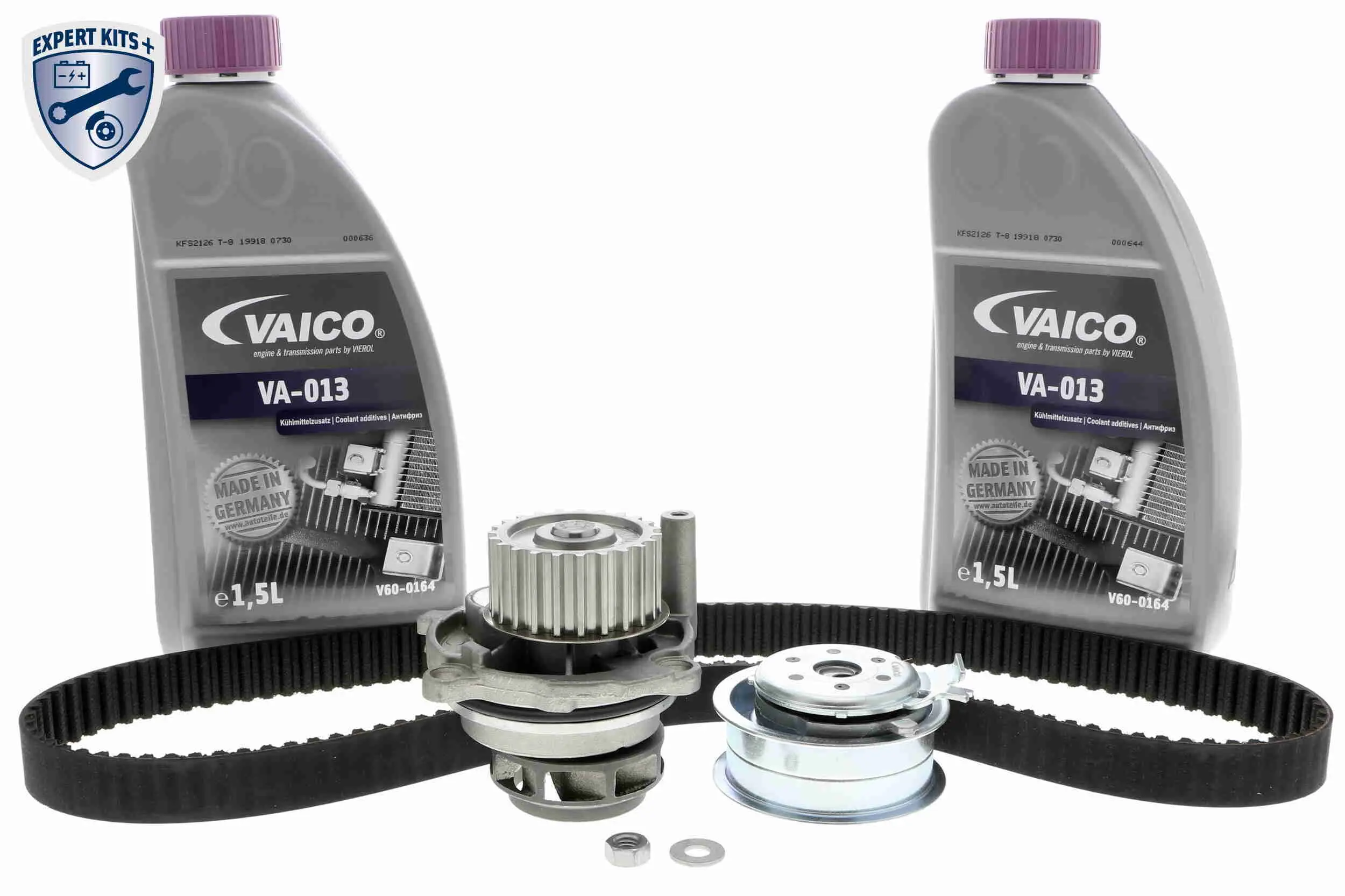 водна помпа- к-кт ангренажен ремък VAICO               