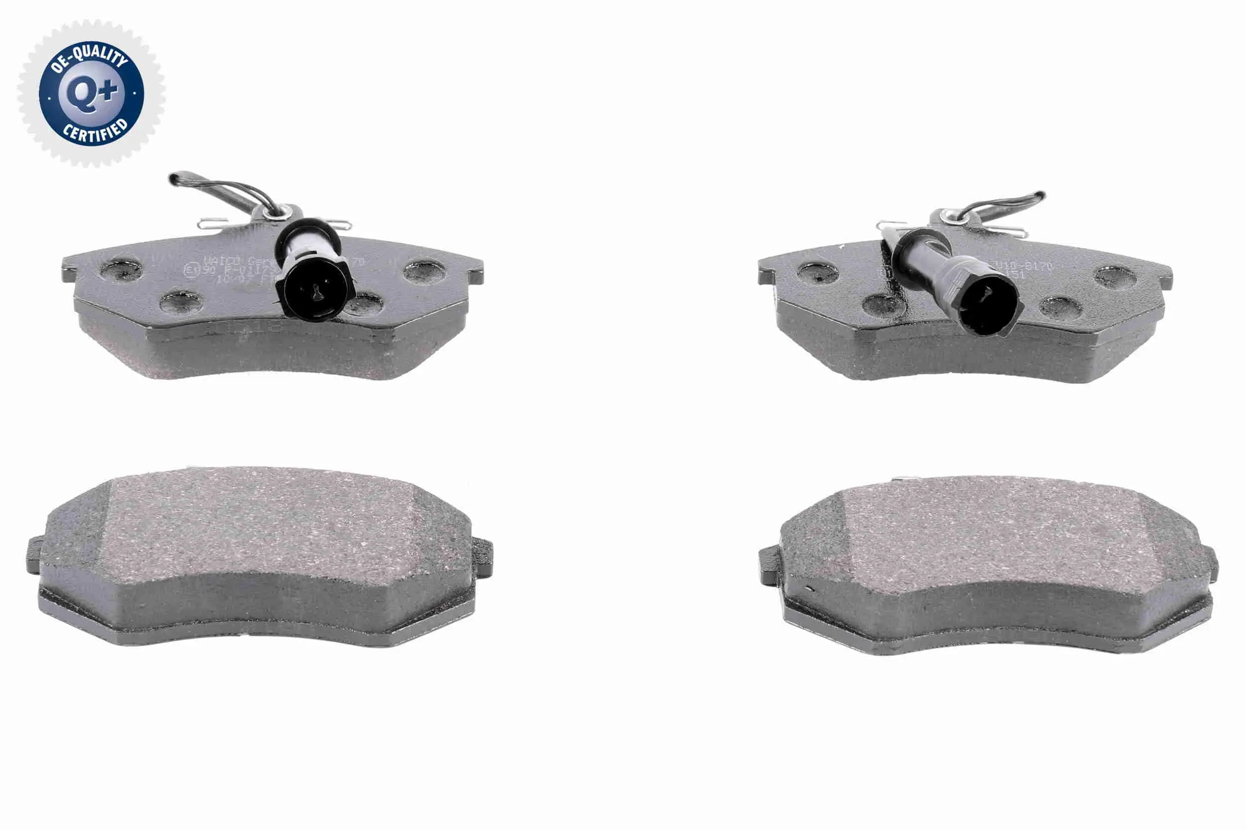 комплект спирачно феродо, дискови спирачки VAICO               