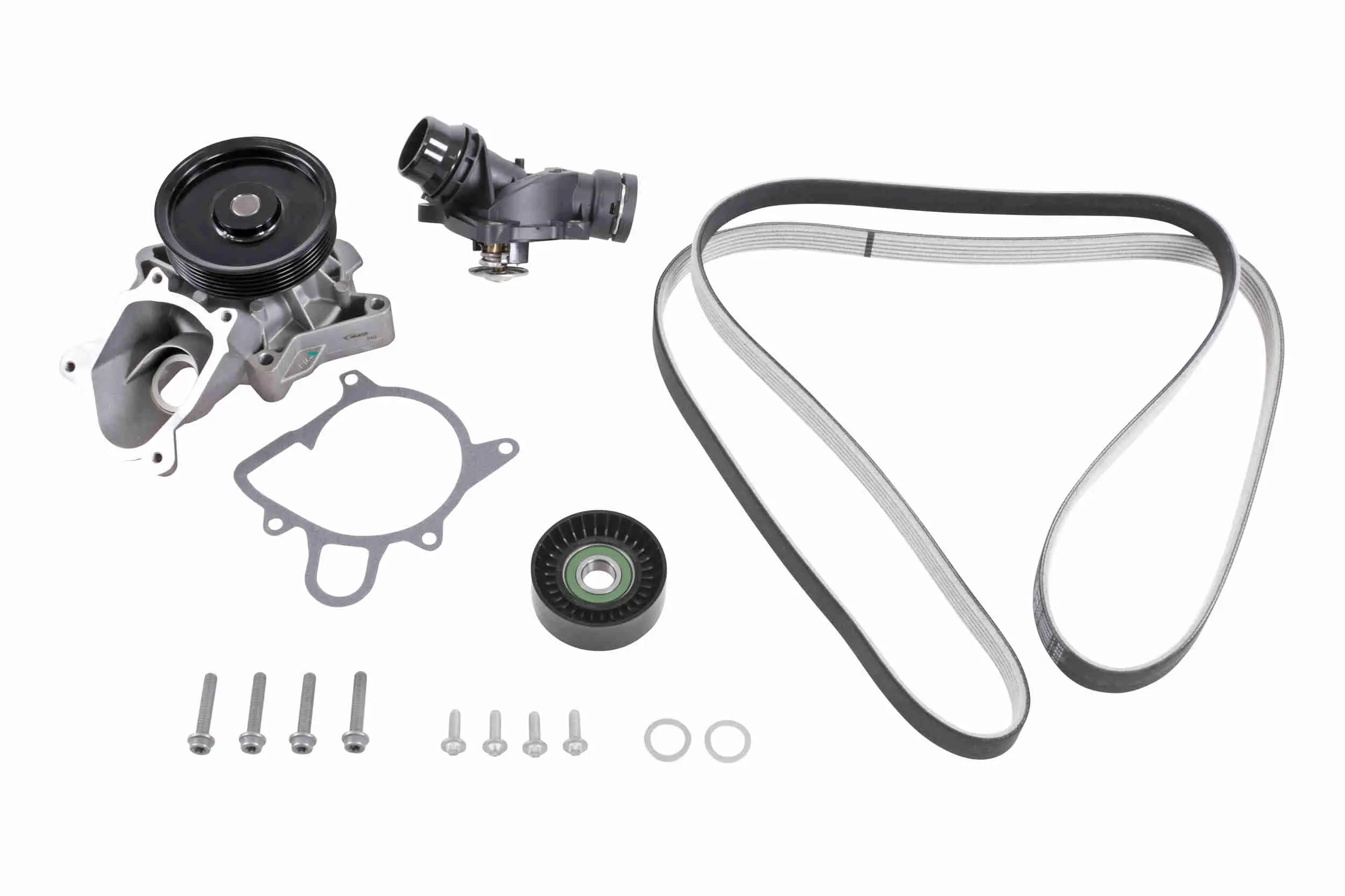 водна помпа- к-кт ангренажен ремък VAICO               