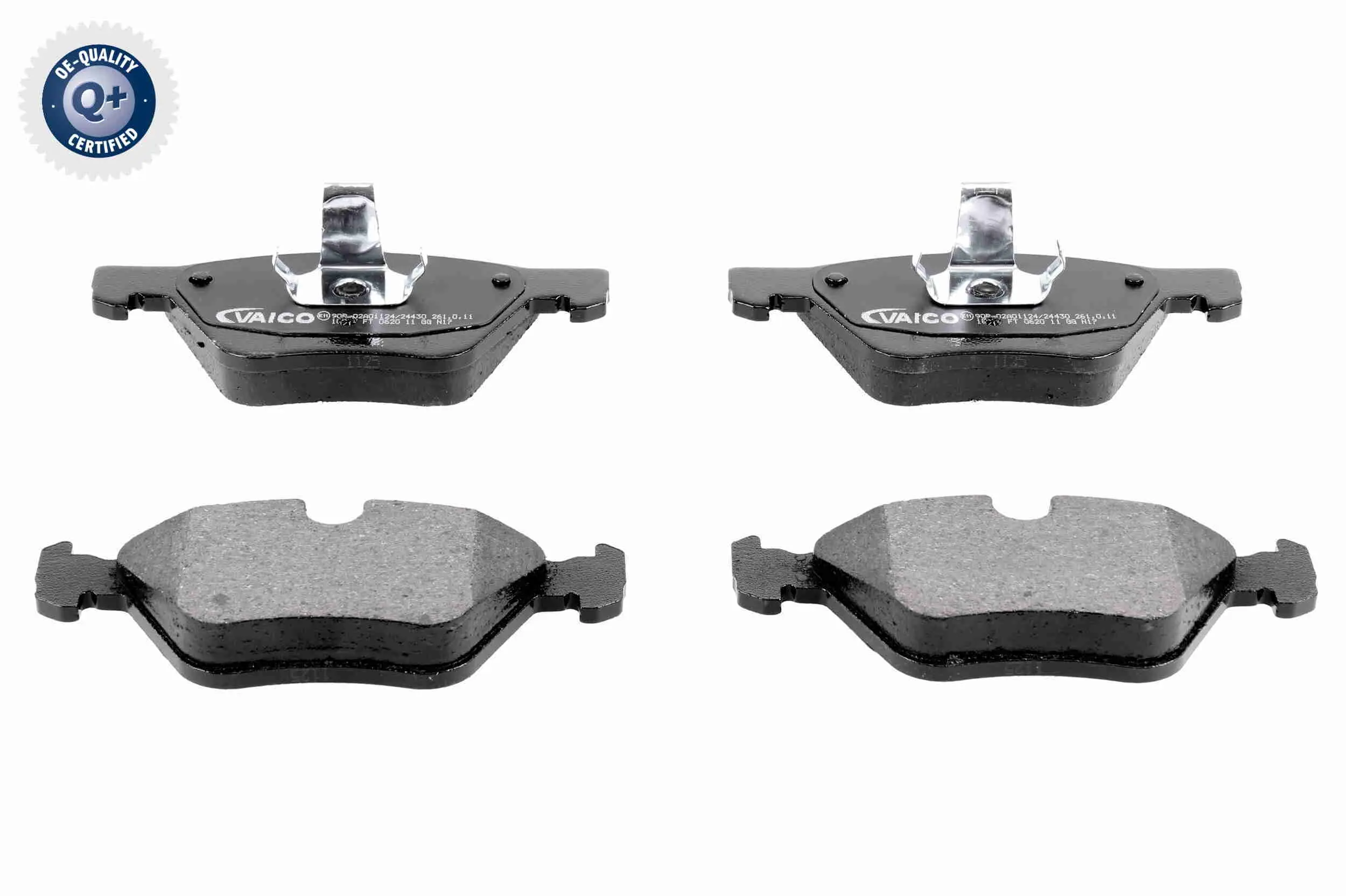 комплект спирачно феродо, дискови спирачки VAICO               