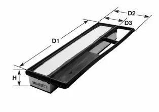 въздушен филтър CLEAN FILTERS       