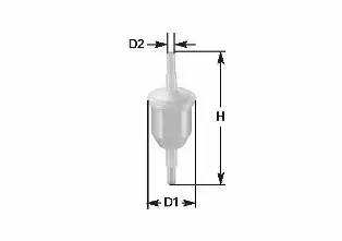 горивен филтър CLEAN FILTERS       