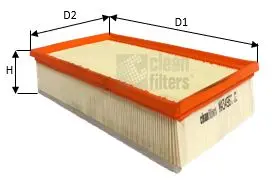 въздушен филтър CLEAN FILTERS       