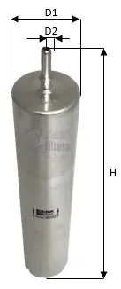 горивен филтър CLEAN FILTERS       