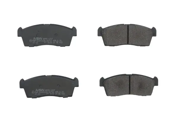 комплект спирачно феродо, дискови спирачки AISIN               