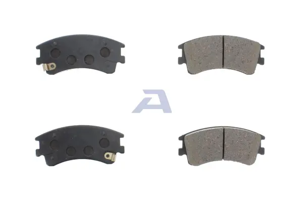 комплект спирачно феродо, дискови спирачки AISIN               
