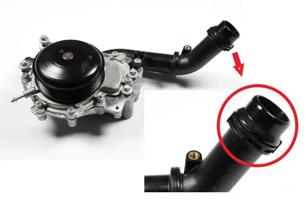 водна помпа, охлаждане на двигателя HEPU                