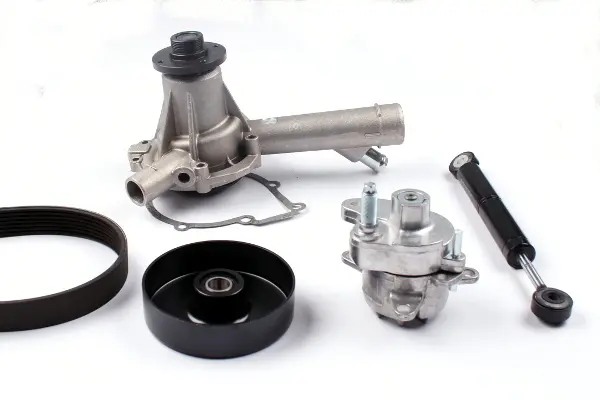 водна помпа - комплект пистови ремъци клиновидно оребряване HEPU                