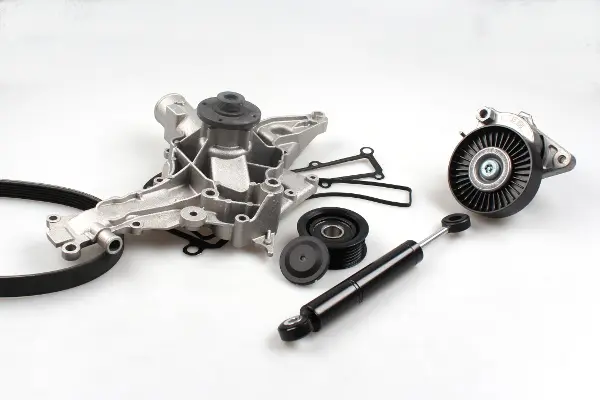 водна помпа - комплект пистови ремъци клиновидно оребряване HEPU                