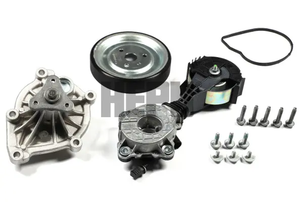 водна помпа - комплект пистови ремъци клиновидно оребряване HEPU                