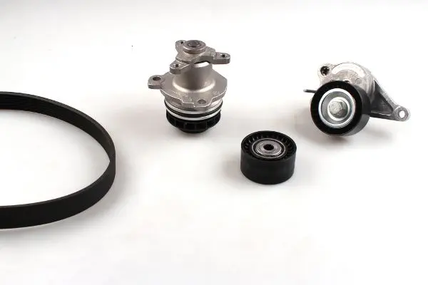 водна помпа - комплект пистови ремъци клиновидно оребряване HEPU                