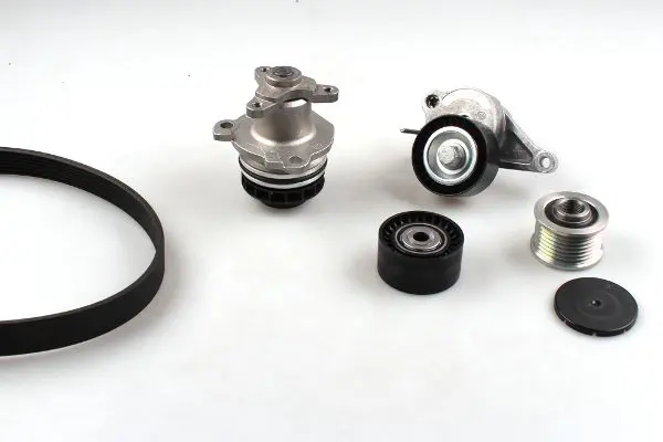 водна помпа - комплект пистови ремъци клиновидно оребряване HEPU                