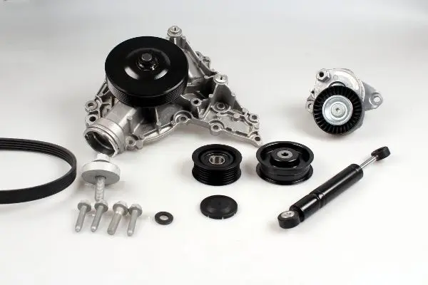 водна помпа - комплект пистови ремъци клиновидно оребряване HEPU                