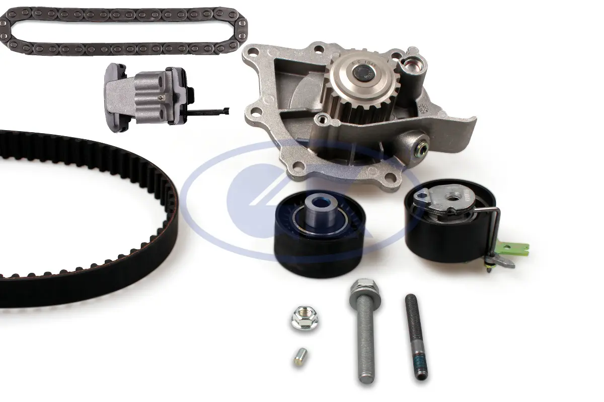 водна помпа- к-кт ангренажен ремък GK                  