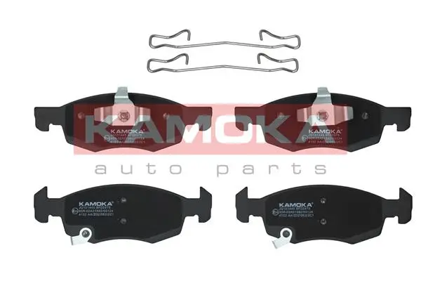 комплект спирачно феродо, дискови спирачки KAMOKA              