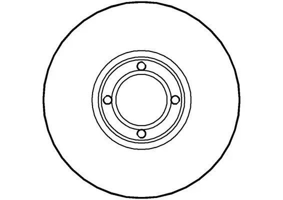 спирачен диск NATIONAL            