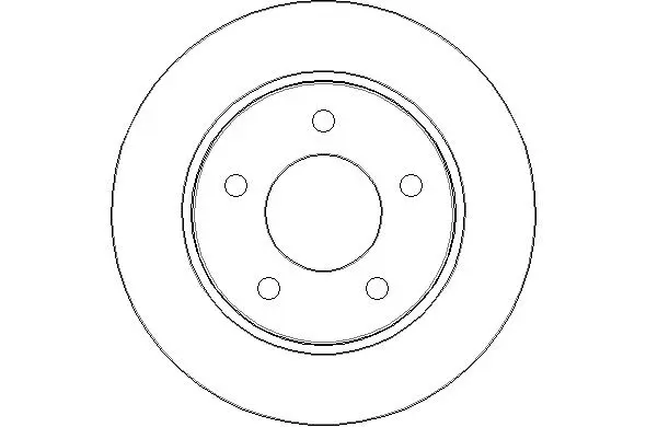 спирачен диск NATIONAL            