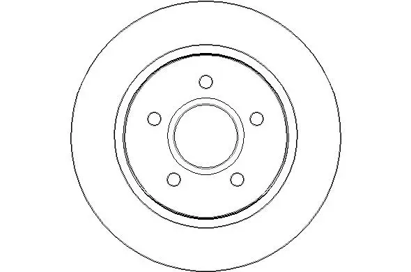 спирачен диск NATIONAL            