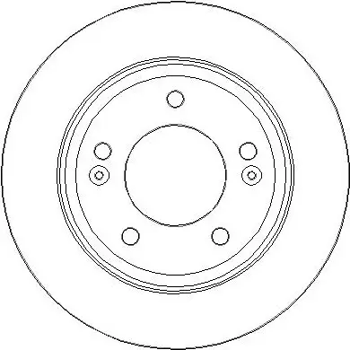 спирачен диск NATIONAL            