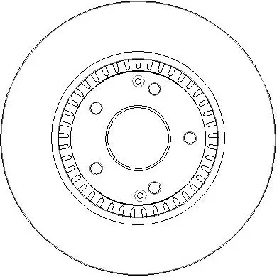 спирачен диск NATIONAL            