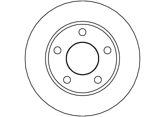спирачен диск NATIONAL            
