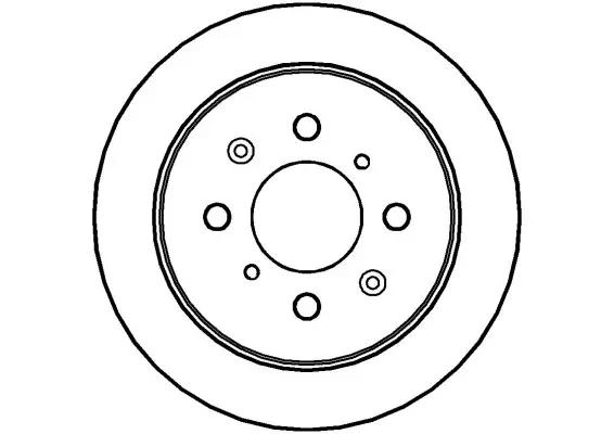 спирачен диск NATIONAL            