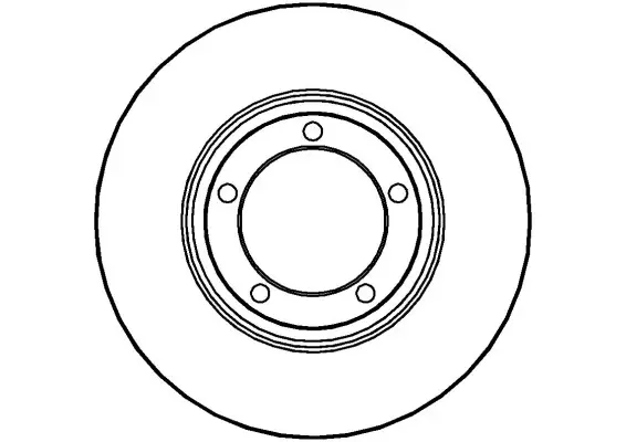спирачен диск NATIONAL            
