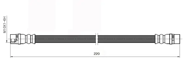 спирачен маркуч NATIONAL            