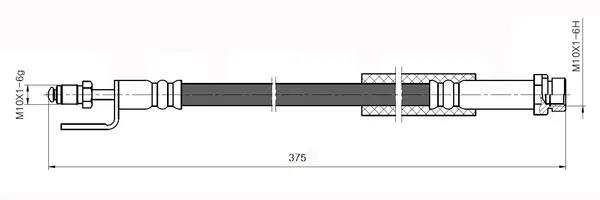 спирачен маркуч NATIONAL            