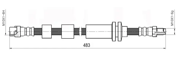 спирачен маркуч NATIONAL            
