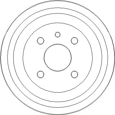 спирачен барабан NATIONAL            