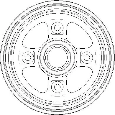 спирачен барабан NATIONAL            