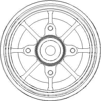 спирачен барабан NATIONAL            