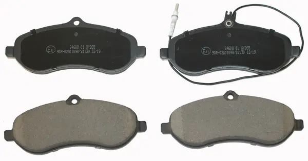 комплект спирачно феродо, дискови спирачки NATIONAL            