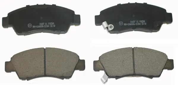 комплект спирачно феродо, дискови спирачки NATIONAL            