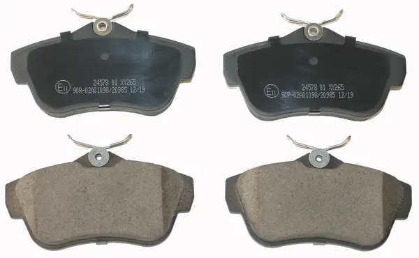 комплект спирачно феродо, дискови спирачки NATIONAL            