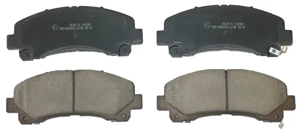 комплект спирачно феродо, дискови спирачки NATIONAL            