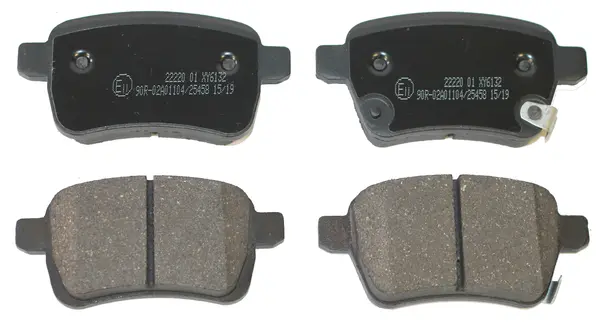 комплект спирачно феродо, дискови спирачки NATIONAL            