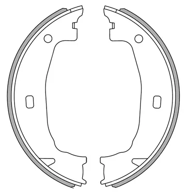 комплект спирачна челюст NATIONAL            