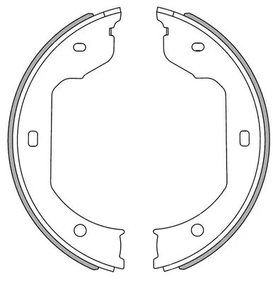 комплект спирачна челюст NATIONAL            