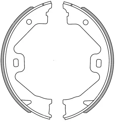 комплект спирачна челюст NATIONAL            
