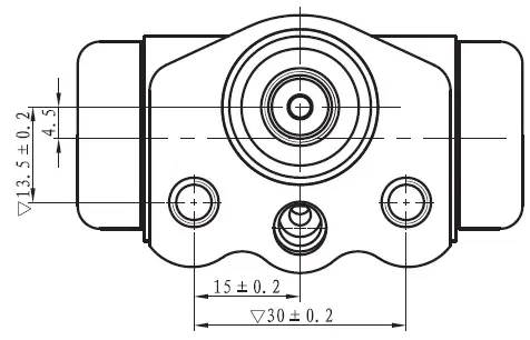 спирачно цилиндърче на колелото NATIONAL            