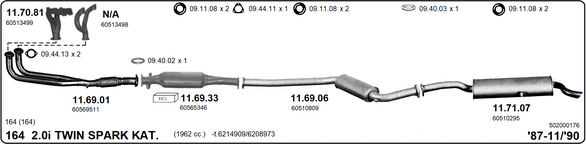 Изпускателна система IMASAF              
