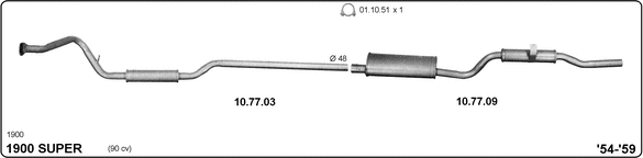 Изпускателна система IMASAF              