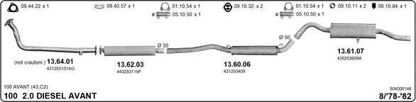 Изпускателна система IMASAF              