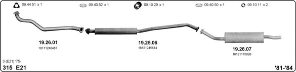 Изпускателна система IMASAF              