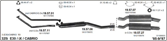 Изпускателна система IMASAF              
